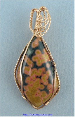 Ocean Jasper Pendant