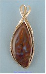 Mount Broadhead Agate Pendant