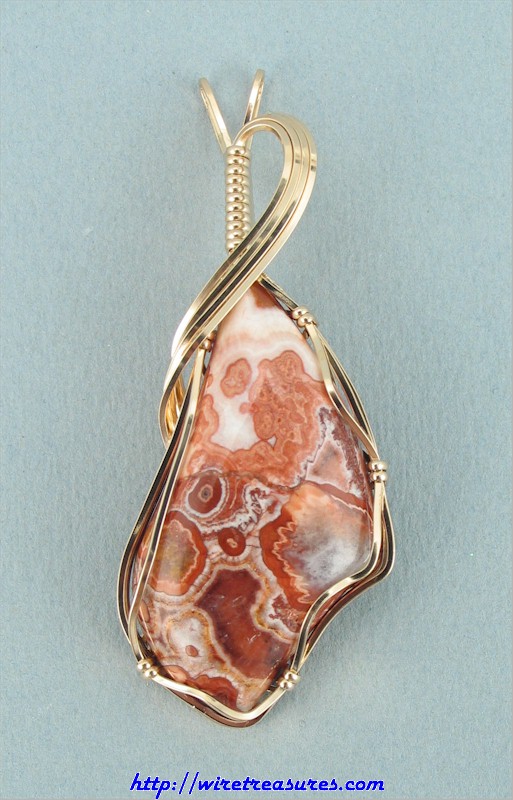 Rosetta Picture Stone Pendant