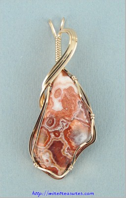 Rosetta Picture Stone Pendant