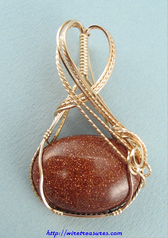 Goldstone Pendant