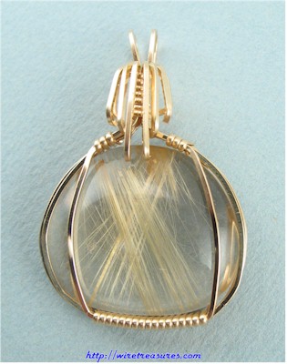 Rutilated Quartz Pendant