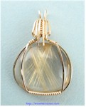 Rutilated Quartz Pendant