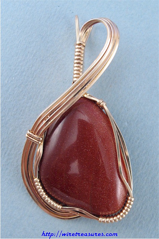Goldstone Pendant