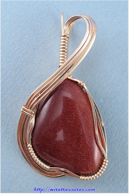 Goldstone Pendant