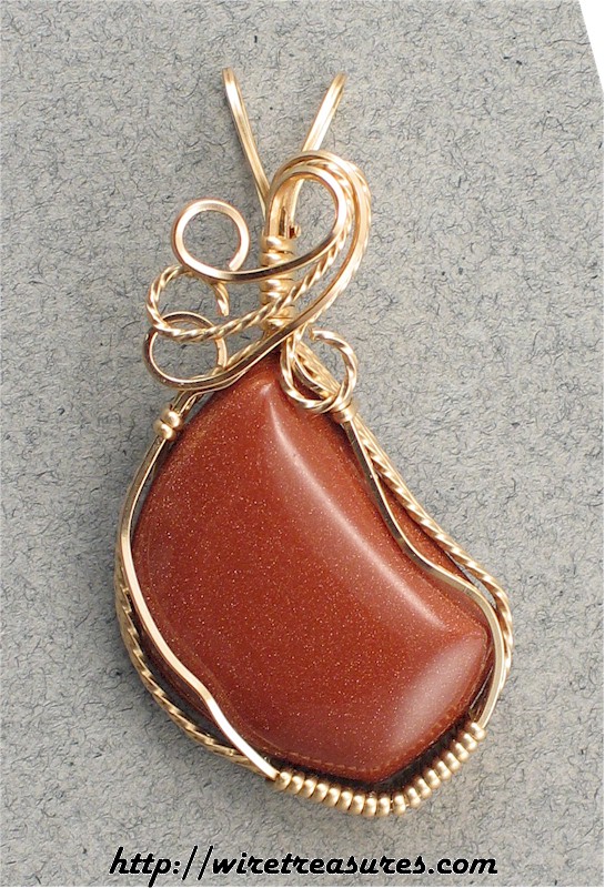 Goldstone Pendant