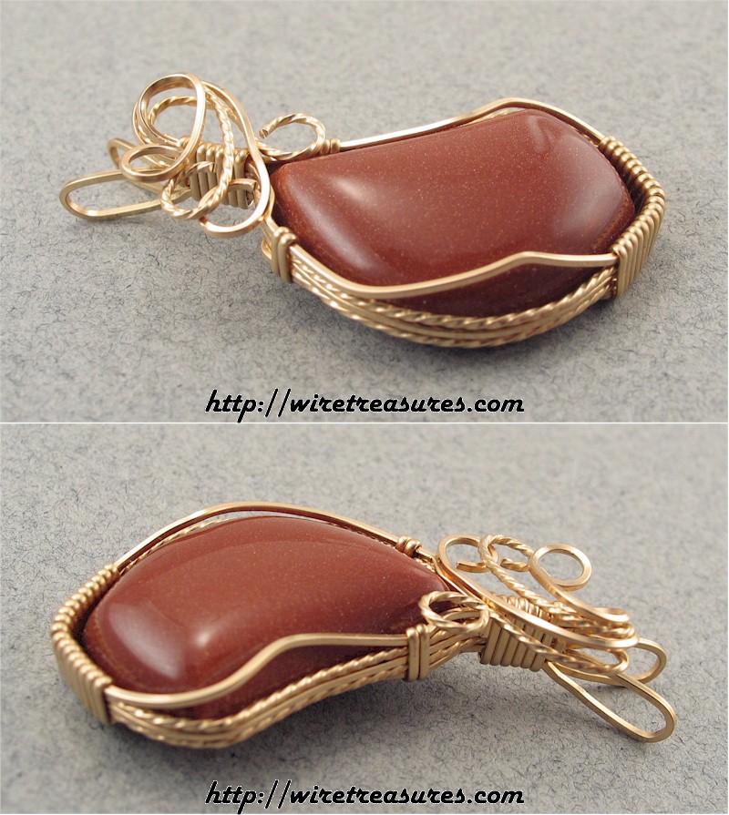 Goldstone Pendant