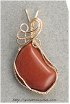 Goldstone Pendant