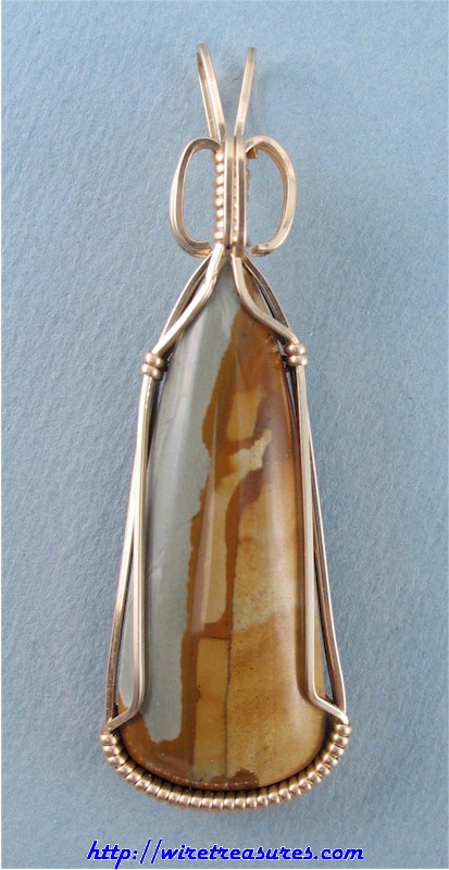 Picture Jasper Pendant