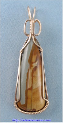 Picture Jasper Pendant