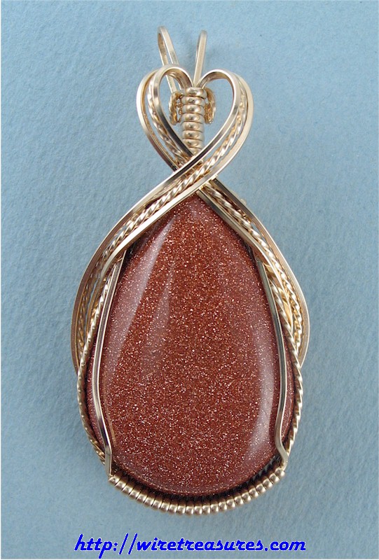 Goldstone Pendant