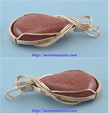 Goldstone Pendant