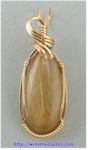 Rutilated Quartz Pendant