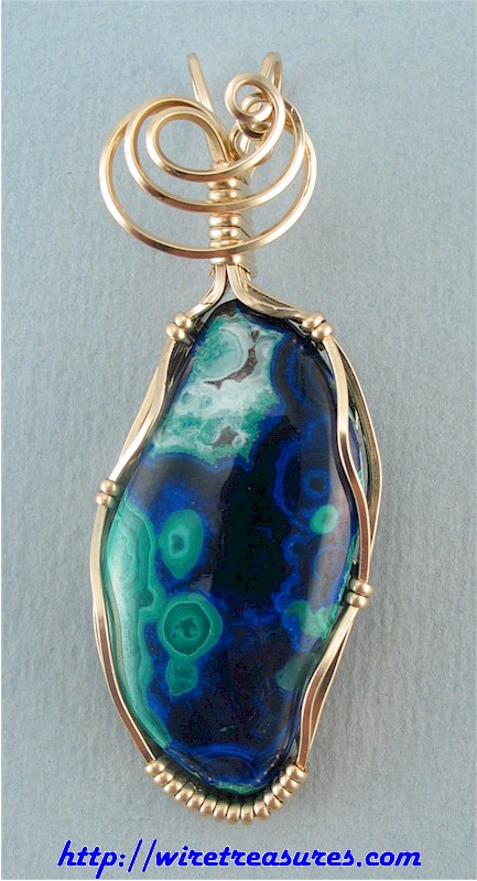 Malachite & Azurite Pendant