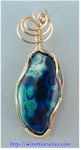 Malachite & Azurite Pendant