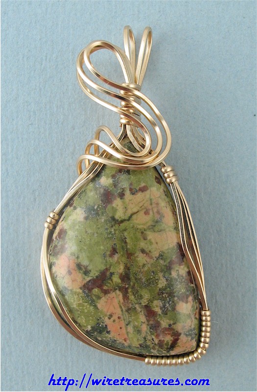 Unakite Pendant
