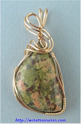 Unakite Pendant