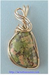 Unakite Pendant
