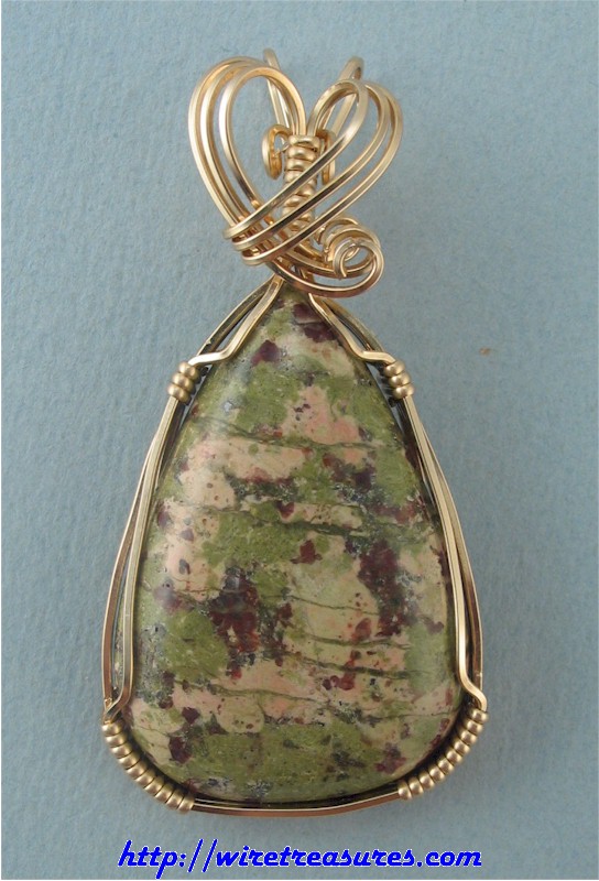 Unakite Pendant