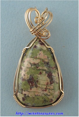 Unakite Pendant