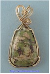 Unakite Pendant