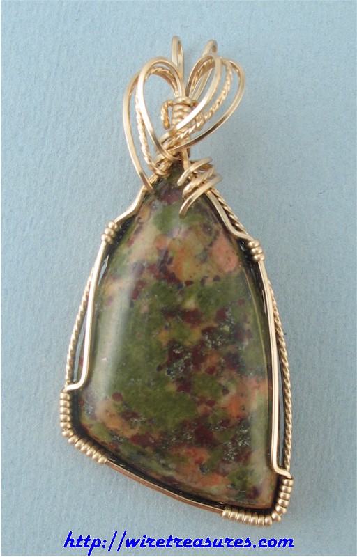 Unakite Pendant