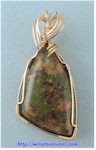 Unakite Pendant