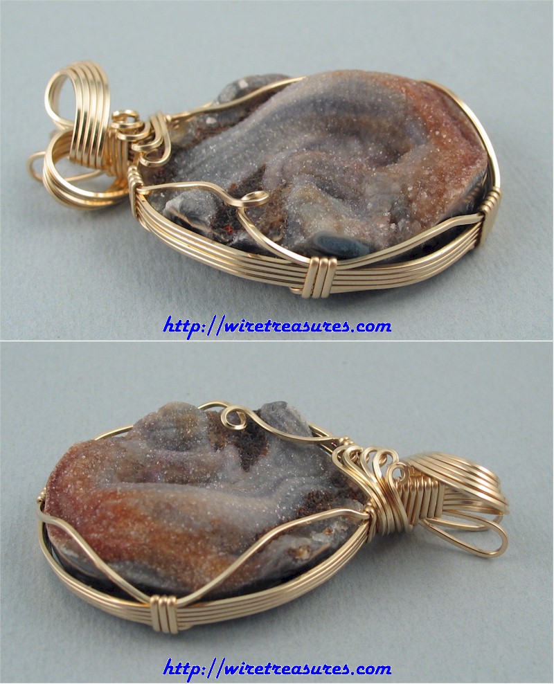 Druzy Crystals Pendant