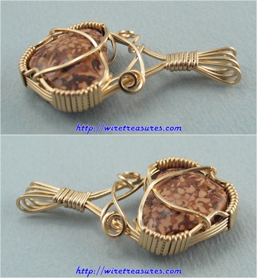 Starburst Jasper Pendant
