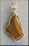 Picture Jasper Pendant