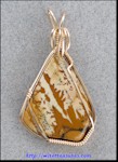 Owyhee Picture Jasper Pendant