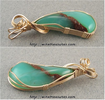 Chrysoprase Pendant
