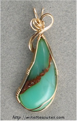 Chrysoprase Pendant