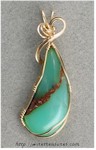 Chrysoprase Pendant