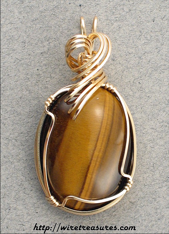 Tigereye Jasper Pendant
