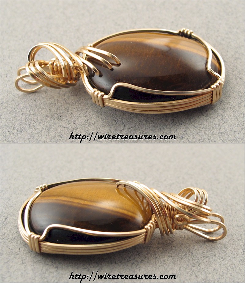 Tigereye Jasper Pendant