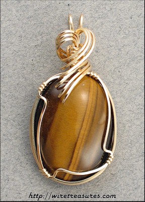 Tigereye Jasper Pendant