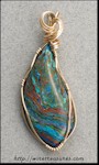Rainbow Cal Silica Pendant