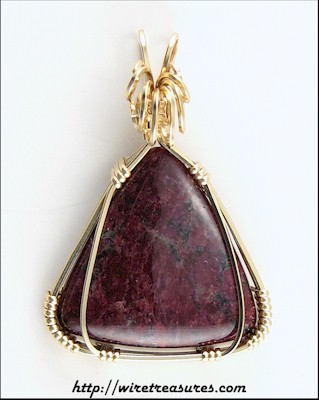 Eudialyte Pendant
