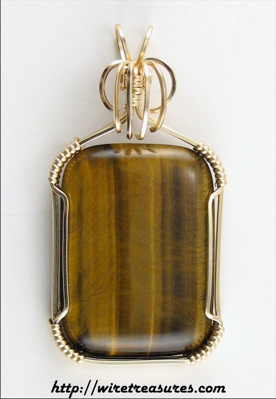 Tigereye Jasper Pendant
