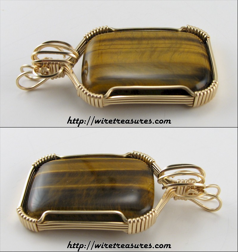 Tigereye Jasper Pendant