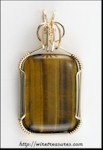 Tigereye Jasper Pendant
