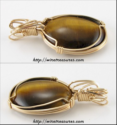 Tigereye Jasper Pendant