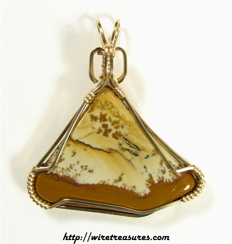 Owyhee Picture Jasper Pendant