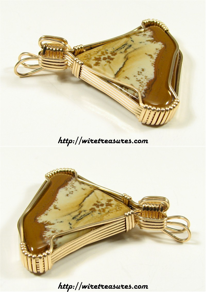 Owyhee Picture Jasper Pendant