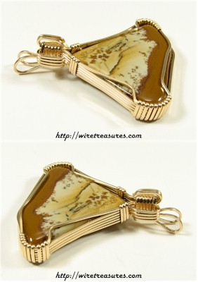 Owyhee Picture Jasper Pendant