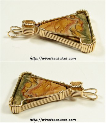 Owyhee Picture Jasper Pendant