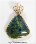 Chrysocolla Pendant