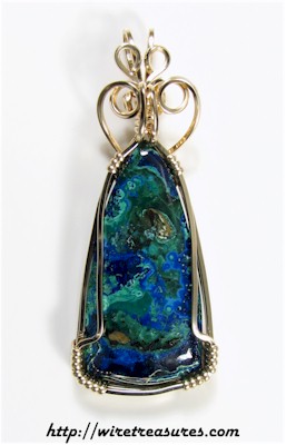 Malachite & Azurite Pendant