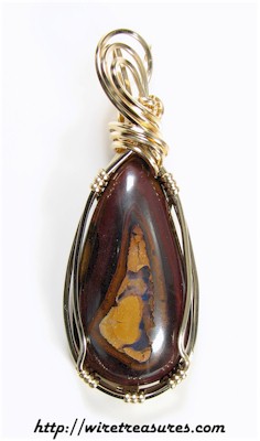 Boulder Opal Pendant